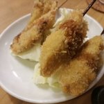 ぼるく料理店 - 豚串かつ＆ハムかつ