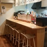 日本酒スタンド753 - カウンター