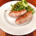 まちのパーラー - サルシッチャセット 1300円 のサルシッチャ