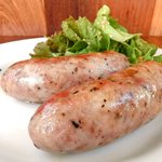 まちのパーラー - サルシッチャセット 1300円 のサルシッチャ