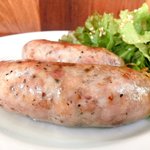 まちのパーラー - サルシッチャセット 1300円 のサルシッチャ