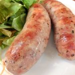 まちのパーラー - サルシッチャセット 1300円 のサルシッチャ