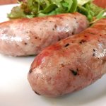 まちのパーラー - サルシッチャセット 1300円 のサルシッチャ