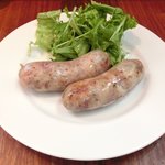 まちのパーラー - サルシッチャセット 1300円