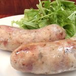 まちのパーラー - サルシッチャセット 1300円