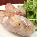 まちのパーラー - サルシッチャセット 1300円