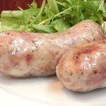 まちのパーラー - サルシッチャセット 1300円