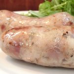 まちのパーラー - サルシッチャセット 1300円