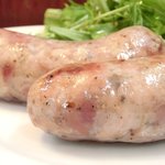 まちのパーラー - サルシッチャセット 1300円