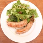 まちのパーラー - サルシッチャセット 1340円