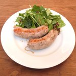 まちのパーラー - サルシッチャセット 1340円