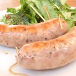 まちのパーラー - サルシッチャセット 1340円