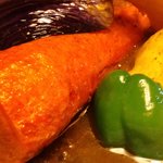 馬来西亜マレー - 人参はまるまる一本！