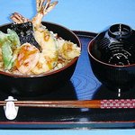 Udon Onigashima - 天丼