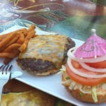 Cheeseburger - これを自分でサンドする