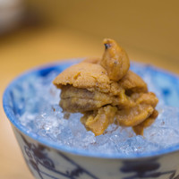 浅草じゅうろく - 【旬菜（しゆんさい）】、馬糞海膽（ばふんうに）