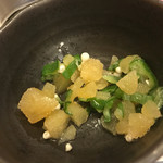 海鮮酒蔵 二三一 - お通し。美味しい。