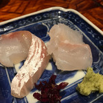 う越貞 - 真鯛とアコウ