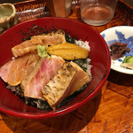 う越貞 - 間人の釣のノドグロ丼