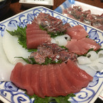 天一 - 刺身盛りはいつも通りすごい
