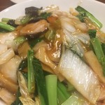 赤門餃子軒 - 麺が見えない五目焼きそば