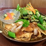 ジャム cafe 可鈴 - ポークジンジャー