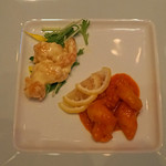 中国料理 陽明殿 - 大海老のチリソース煮とマヨネーズソース