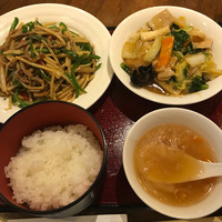 中国料理 青冥 堂島本店 - 牛肉定食 @1030