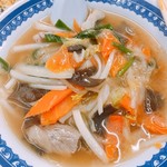 餃子の王将 - 野菜あんかけラーメンです。（2017.6 byジプシーくん）