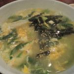 焼肉 白雲台 - トックスープ670円