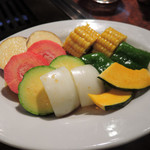 焼肉 白雲台 - 焼き野菜460円