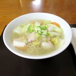 麺カフェ 乙人 - しおラーメン（600円）