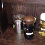 醤油と酢じゃなくて、醤油ダレと塩ダレ