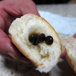 アサカベーカリー - コロネの中にはチョコが入っています。