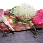 ア・ニュ ルトゥルヴェ・ヴー - タスマニアサーモンの炭火焼きＵＰ２（11.2月）