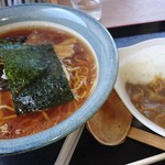 Yamase - 醤油ラーメン  ミニカレー セット