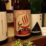 十割蕎麦みかあさ - みかあさ　杜の蔵酒造のお酒が並びます