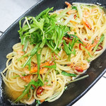 ＡＺＩＣＡ - 桜海老と水菜のペペロンチーノ