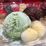 イッピン カフェ - 宇治抹茶アイスクリーム 2016/06/17