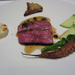 ア・ニュ ルトゥルヴェ・ヴー - 熟成和牛イチボのロティ エリンギフリットを添えて（11.2月）