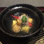 琵琶湖畔 おごと温泉 湯元館 - 鱸あん掛け