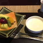 琵琶湖畔 おごと温泉 湯元館 - デザート