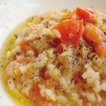 Grain and tomato risotto