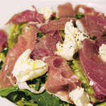 Parma Prosciutto and ricotta salad