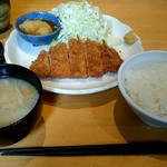 黒豚とんかつ せんごく - ロースカツ定食