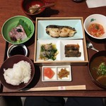 厨 盛田 - 豊浜吟醸酒粕漬け魚焼き1800円税別
