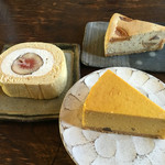 南果 - いちじくのロールケーキと前日のと同じの
