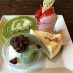 南果 - スペシャルのスイーツプレート＠再々再々再々再訪