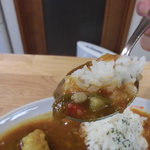 谷六香辛カレー - ひとくちパクリ