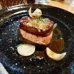 ステラート - 牛サーロイン　フォアグラのロースト　赤ワインソース